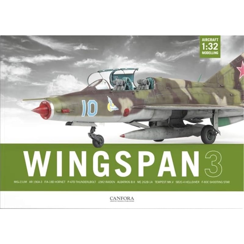 Canfora Publishing Wingspan Vol.3 1/32 Шедевральная подборка моделей самолетов Фотоколлекция WINGSPAN3